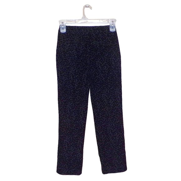 Old Navy Black Leopard Print Pants - Picture 5 of 7